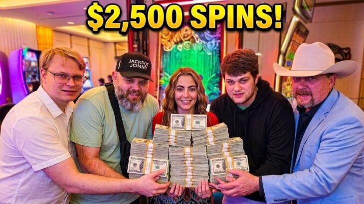 BIGGEST $230,000 Gamble of Our Lives Betting $2,500 Spins On Dragon Link!