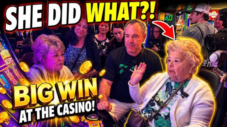 Her BIGGEST Jackpot at the Casino at 94 Years Old!
