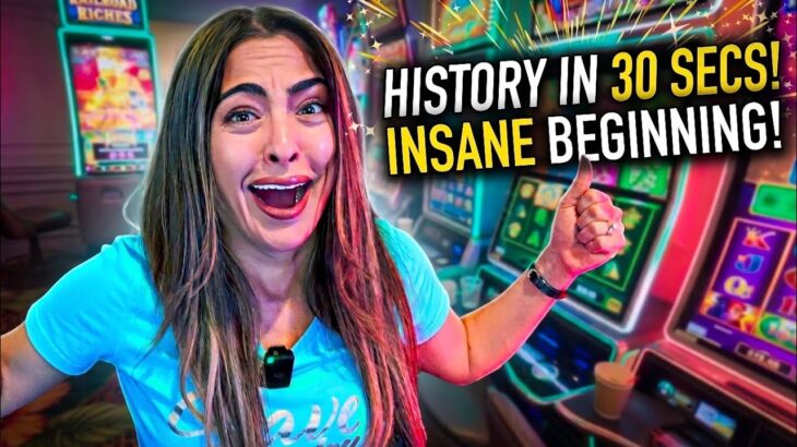 I Made CASINO HISTORY in 30 Seconds Starting ONE INSANE Night!