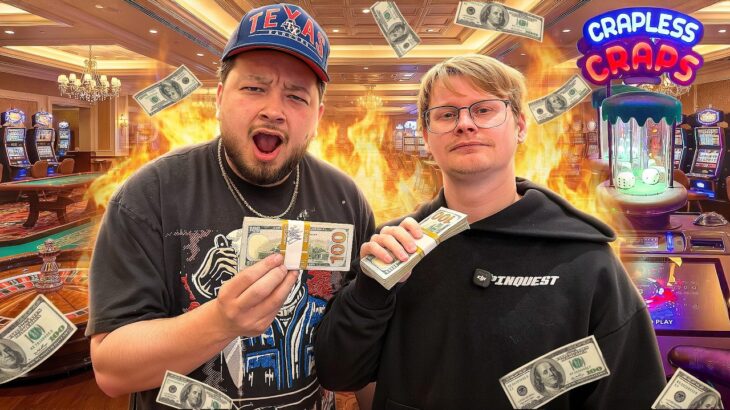 INSANE $5,000 Casino Relay Race!!! (Ft. Robby)