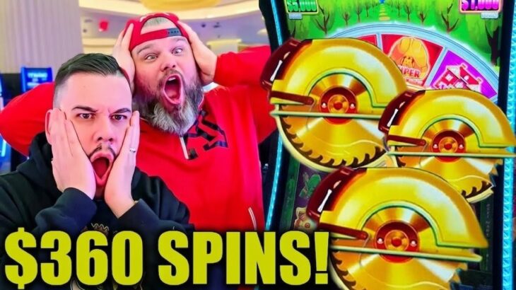 My INSANE Gambling FINALLY Worked on $360 Spins!!