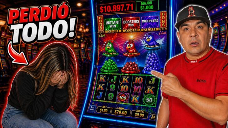 PERDIO TODO su DINERO en el Casino en esta máquina NUEVA