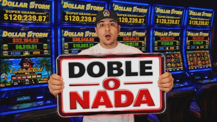 El mejor DOBLE O NADA de mi vida en el casino