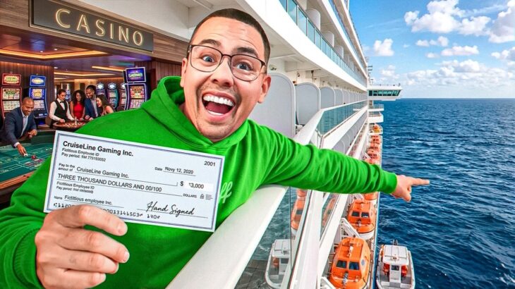 I Gambled My PAYCHECK on a Cruise Ship Casino…
