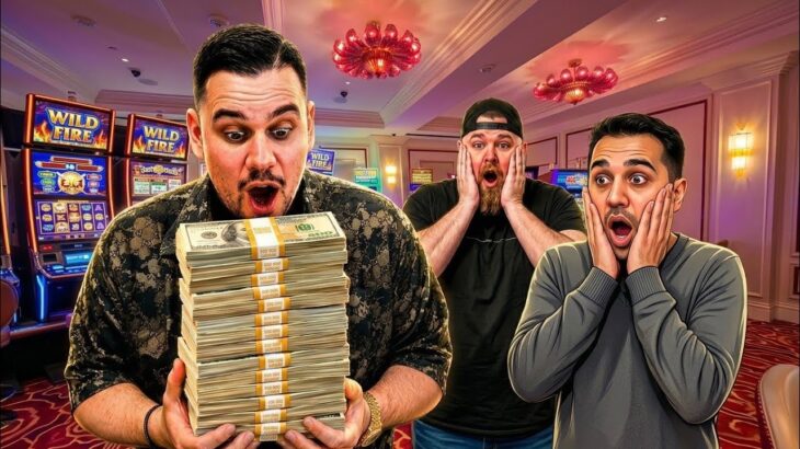 The LUCKIEST Casino Night of My Life WON’T STOP!!!!