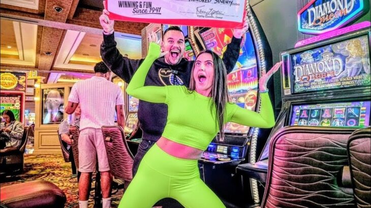 We NEVER Expected This Kind of INSANE Good Luck at The Casino Today!