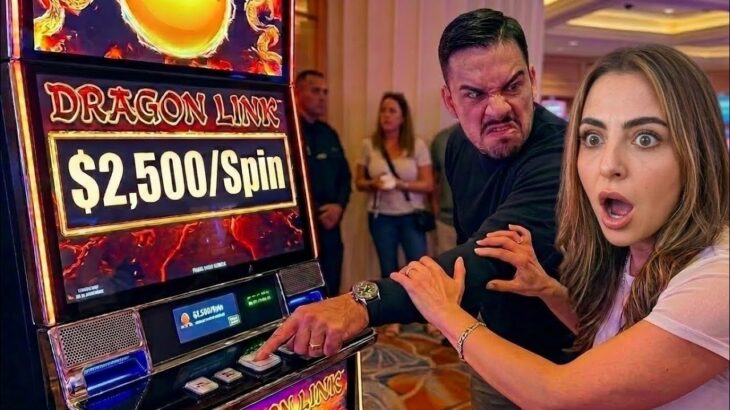 ​He ANGRILY Pressed $2,500/Spin While I Was Yelling STOP! (10 EPIC JACKPOTS)